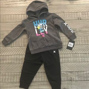 Hurley Kids Black Jogger Set